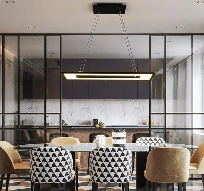 Regina LED Pendant Light Aluminium — 4 Sizes, White / Black, Cool or Warm White