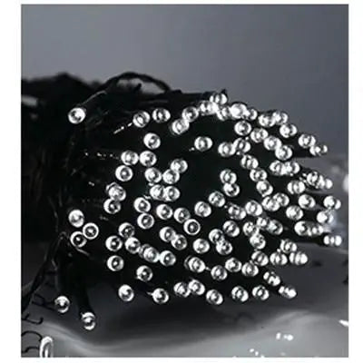 Solar String Lights, IP44, 8 Modes, Dusk Sensor, 8 Colours