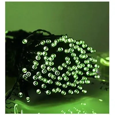 Solar String Lights, IP44, 8 Modes, Dusk Sensor, 8 Colours