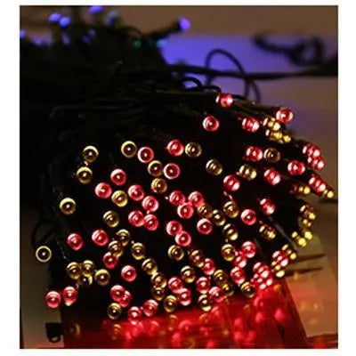 Solar String Lights, IP44, 8 Modes, Dusk Sensor, 8 Colours