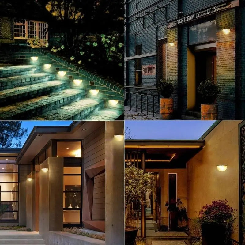 Solar LED Outdoor Wall Light