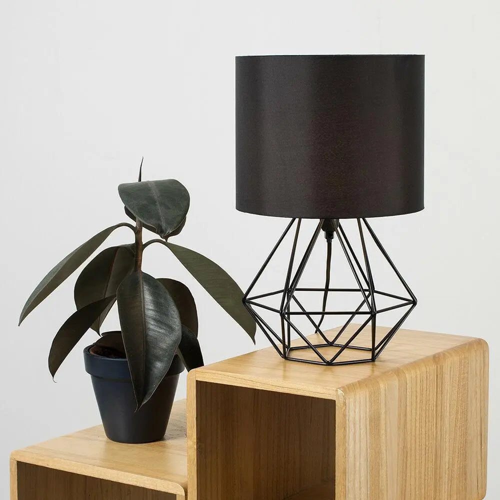 Geometric Frame Pendant Light Aluminium E14 5 Colour Combos