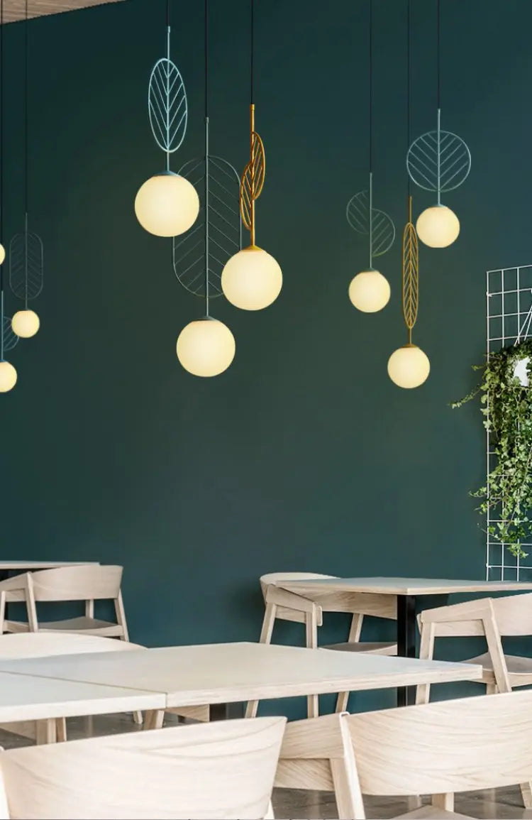 Nordic Iron Pendant Light E27 4 Colours 3 Sizes 90-260V