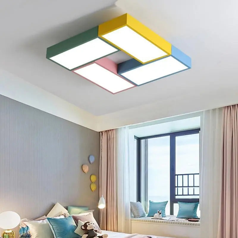 Bauklotz Cube Ceiling Light LED IP44 Dimmable 2 Sizes