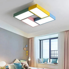 Bauklotz Cube Ceiling Light LED IP44 Dimmable 2 Sizes