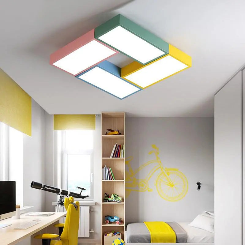 Bauklotz Cube Ceiling Light LED IP44 Dimmable 2 Sizes