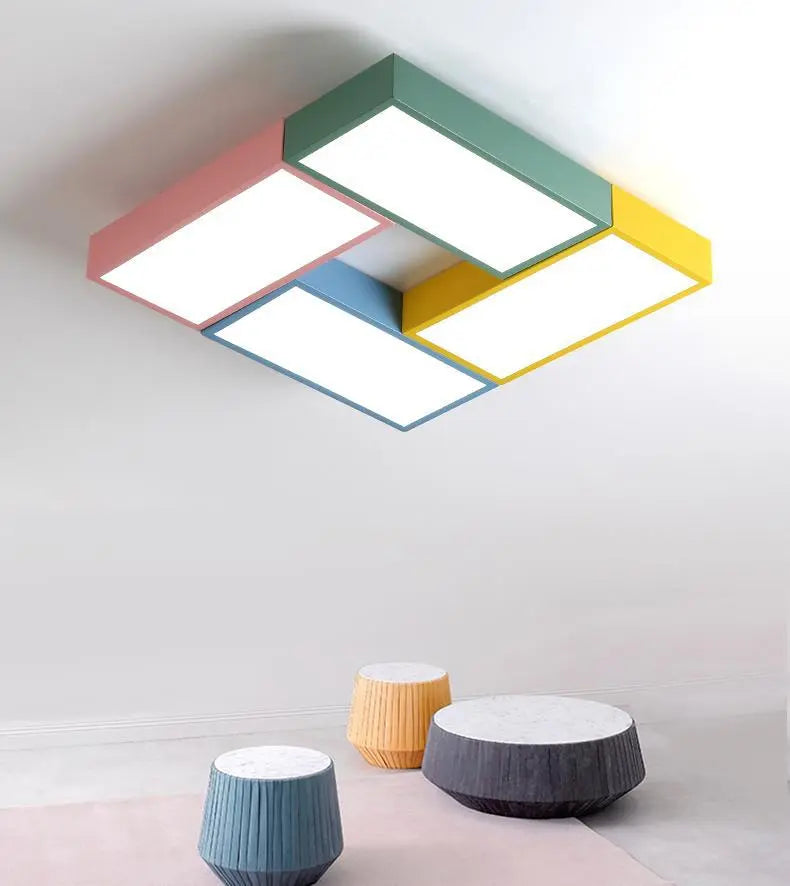 Bauklotz Cube Ceiling Light LED IP44 Dimmable 2 Sizes