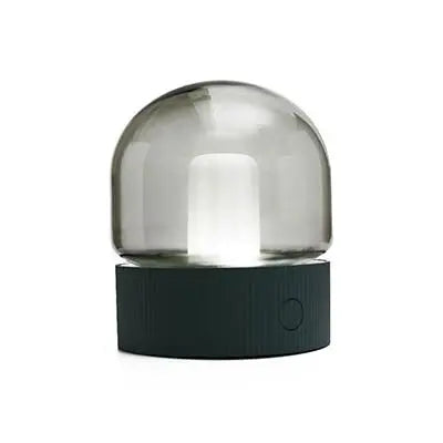 Glasdom Rechargeable LED Table Lamp Glass USB 3 Colours