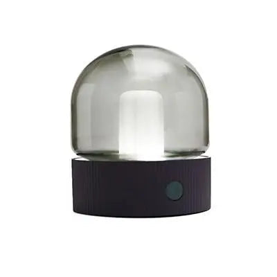 Glasdom Rechargeable LED Table Lamp Glass USB 3 Colours
