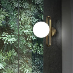 Nordic Wall Light Integrated LED Plated Iron 47" & 150 cm
