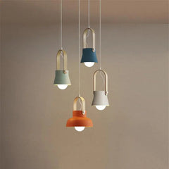 Nordic LED Dome Pendant Light — 6 Colours, 3 Sizes, Integrated LED