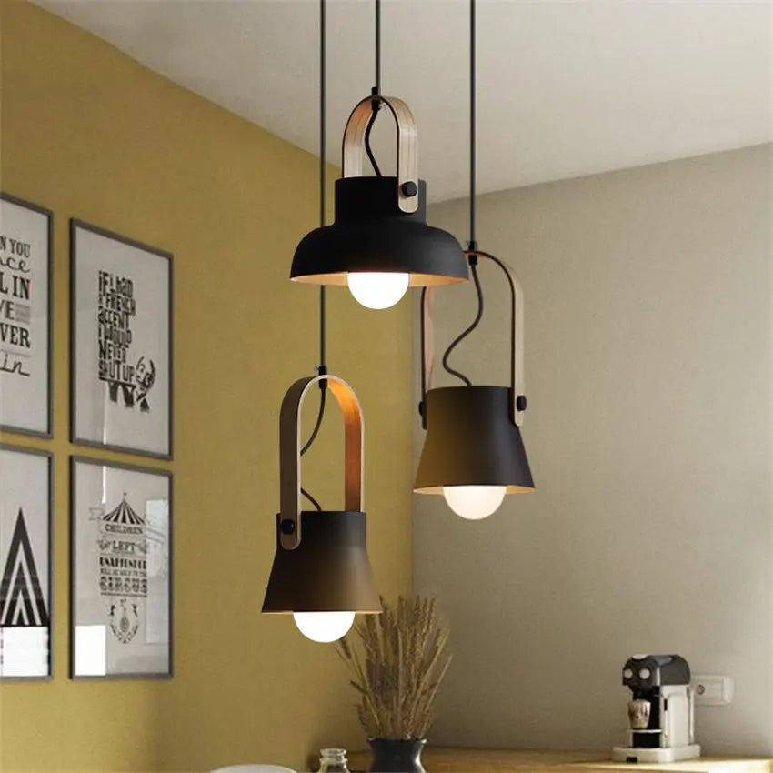 Nordic LED Dome Pendant Light — 6 Colours, 3 Sizes, Integrated LED