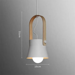 Nordic LED Dome Pendant Light — 6 Colours, 3 Sizes, Integrated LED