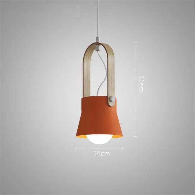 Nordic LED Dome Pendant Light — 6 Colours, 3 Sizes, Integrated LED