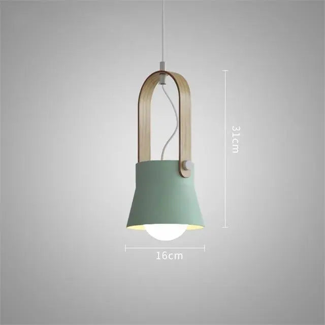 Nordic LED Dome Pendant Light — 6 Colours, 3 Sizes, Integrated LED