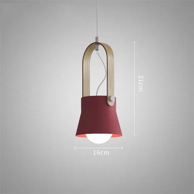 Nordic LED Dome Pendant Light — 6 Colours, 3 Sizes, Integrated LED