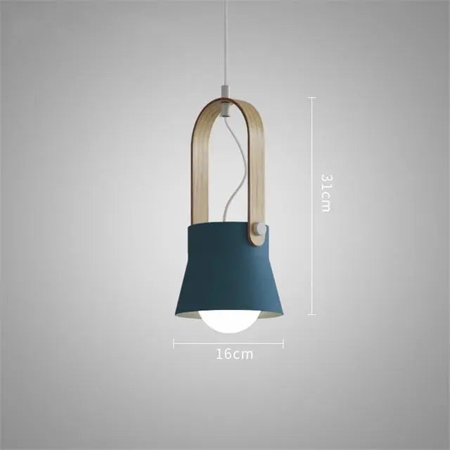 Nordic LED Dome Pendant Light — 6 Colours, 3 Sizes, Integrated LED