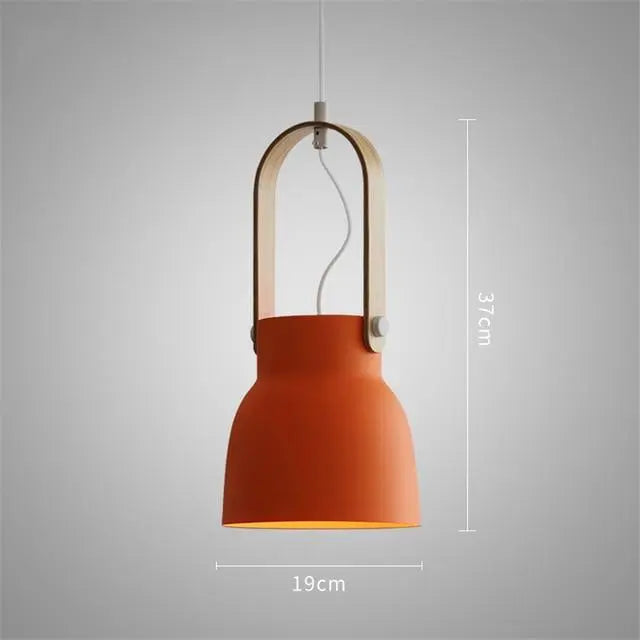 Nordic LED Dome Pendant Light — 6 Colours, 3 Sizes, Integrated LED