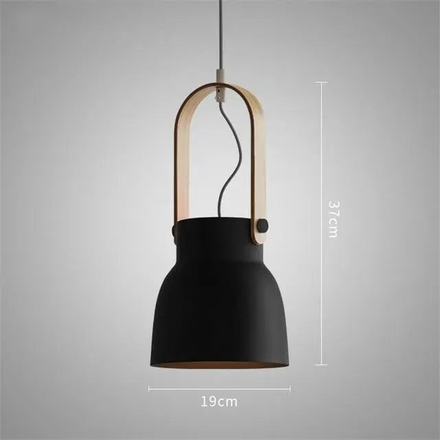 Nordic LED Dome Pendant Light — 6 Colours, 3 Sizes, Integrated LED