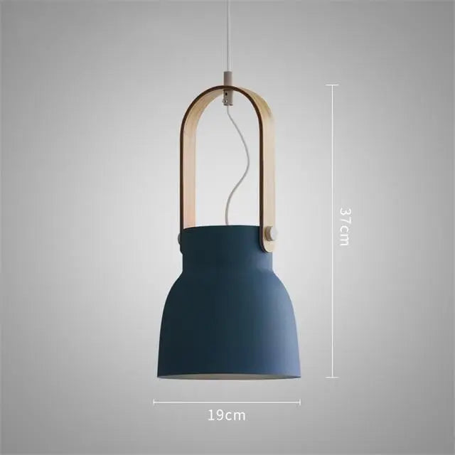 Nordic LED Dome Pendant Light — 6 Colours, 3 Sizes, Integrated LED