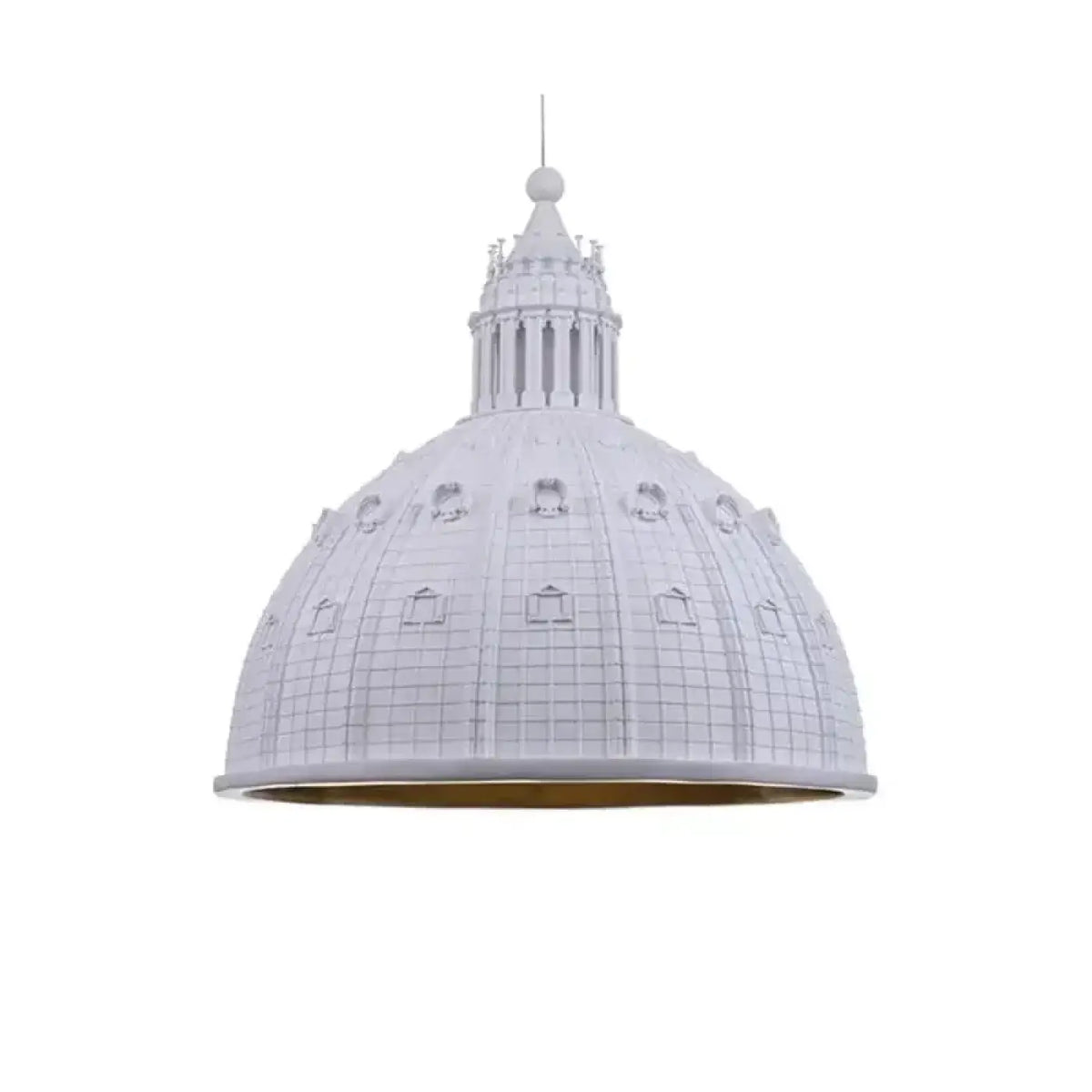 Vintage Italian Style Metal Acrylic Pendant Light White Black