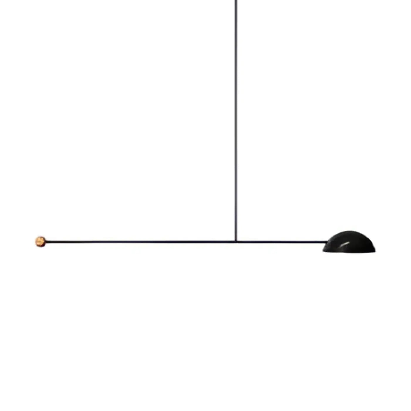 Geometric Metal Chandelier E27 Dimmable Black White Beige