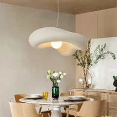 Cloud Shape Pendant Light Acrylic Aluminium G9 Dimmable White Grey Black