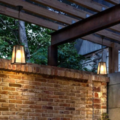 Retro Industrial Pendant Light E27 Black Aluminium 17×25.5 cm