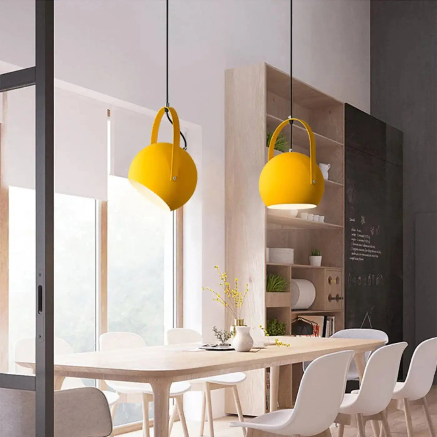 Hue — Coloured Acrylic Pendant Light, E27, S / M, 4 Colours