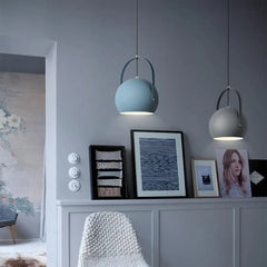 Hue — Coloured Acrylic Pendant Light, E27, S / M, 4 Colours