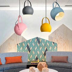 Hue — Coloured Acrylic Pendant Light, E27, S / M, 4 Colours