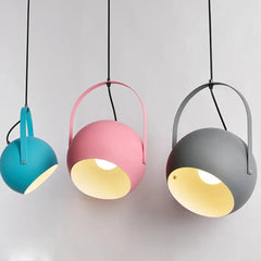 Hue — Coloured Acrylic Pendant Light, E27, S / M, 4 Colours